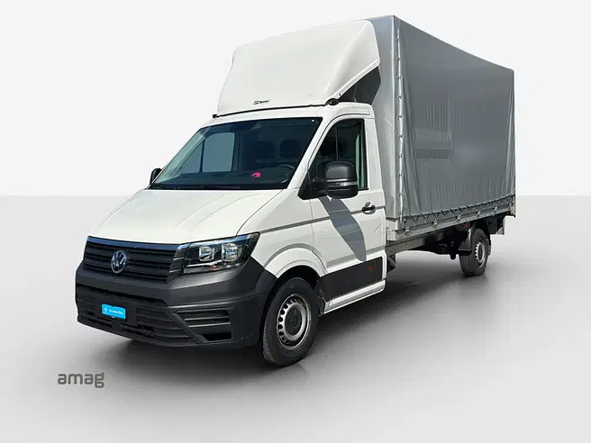 VW Nutzfahrzeuge Crafter 35 Chassis-Kabine Champion Koffer RS 4490 mm