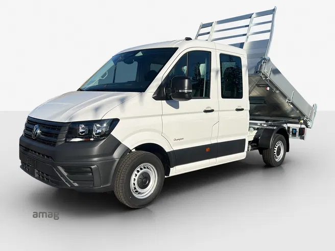 VW Commercial Vehicles Crafter 35 Chassis-Doppelkabine Champion RS 3640 mm Singlebereifung